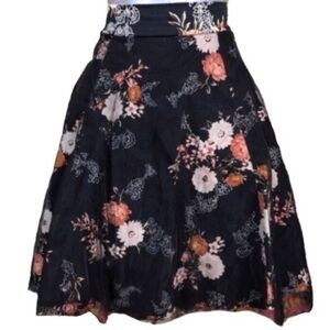 Torrid Floral Layered Tulle Skirt Size 00